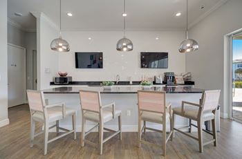 Coralina apartments | cape coral, fl | clubhouse & tv lounge